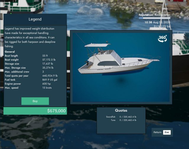 Fishing: North Atlantic - Ships Guide (Unlock Locations) image 67