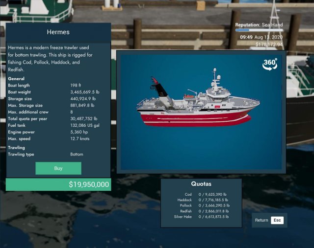 Fishing: North Atlantic - Ships Guide (Unlock Locations) image 61