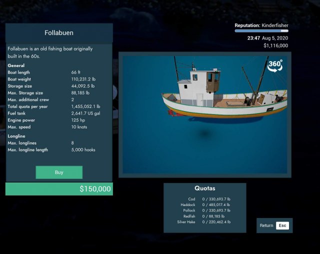 Fishing: North Atlantic - Ships Guide (Unlock Locations) image 55