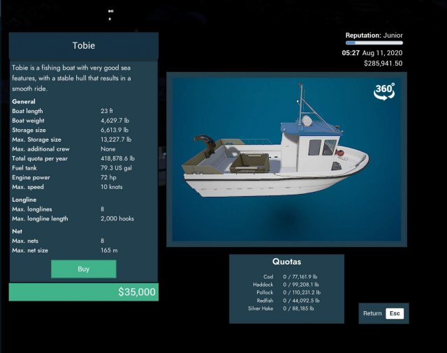 Fishing: North Atlantic - Ships Guide (Unlock Locations) image 106