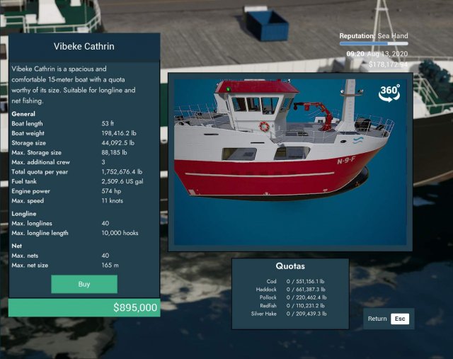 Fishing: North Atlantic - Ships Guide (Unlock Locations) image 109
