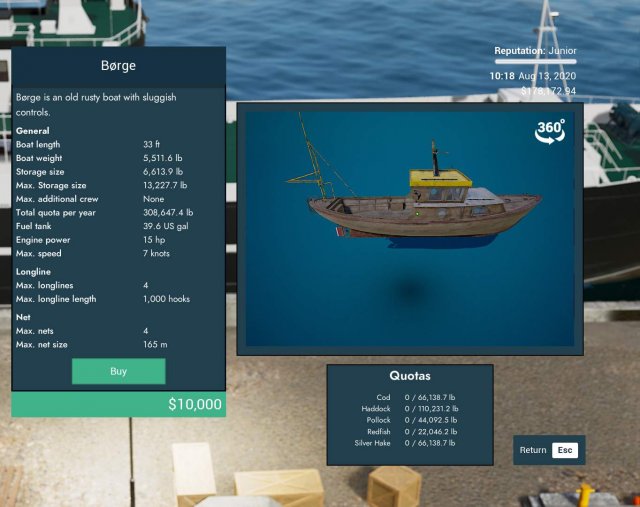 Fishing: North Atlantic - Ships Guide (Unlock Locations) image 43