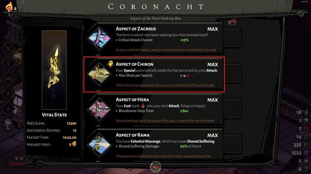 Hades - Complete Guide for Coronacht - Aspect of Chiron image 4