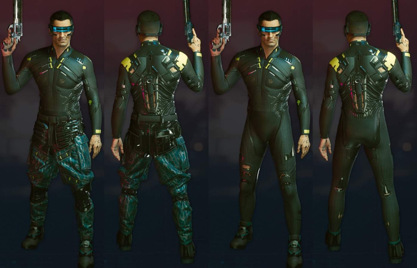 All legendary clothes cyberpunk