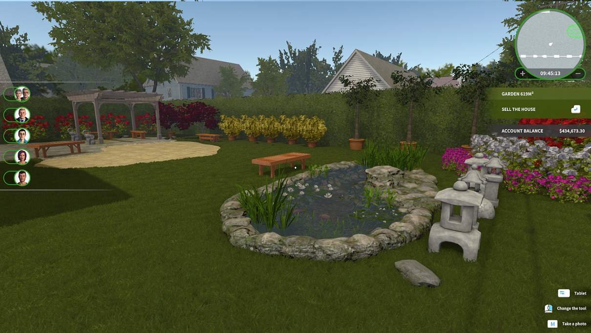 house flipper garden