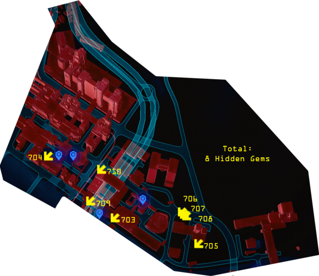 Cyberpunk 2077 - All Hidden Gem Locations (with Maps) image 21