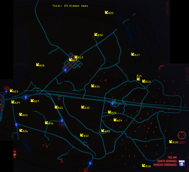 Cyberpunk 2077 - All Hidden Gem Locations (with Maps) image 37