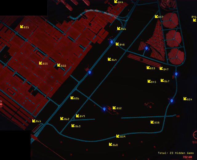 Cyberpunk 2077 - All Hidden Gem Locations (with Maps) image 41