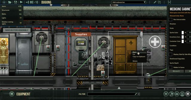 Barotrauma - How to Add Items Into Cabinets, Lockers, Shelfs image 8