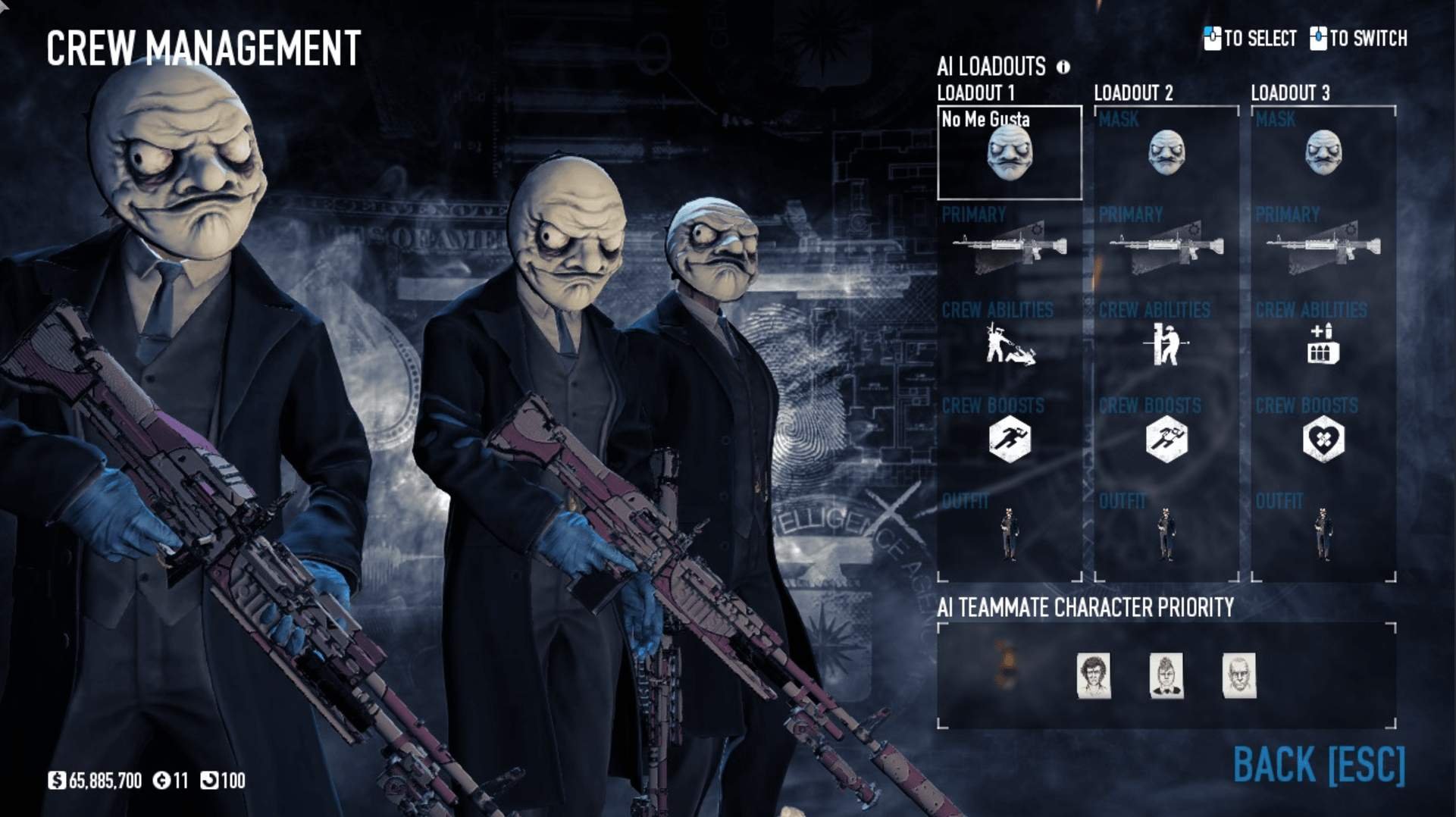 Better bots for payday 2