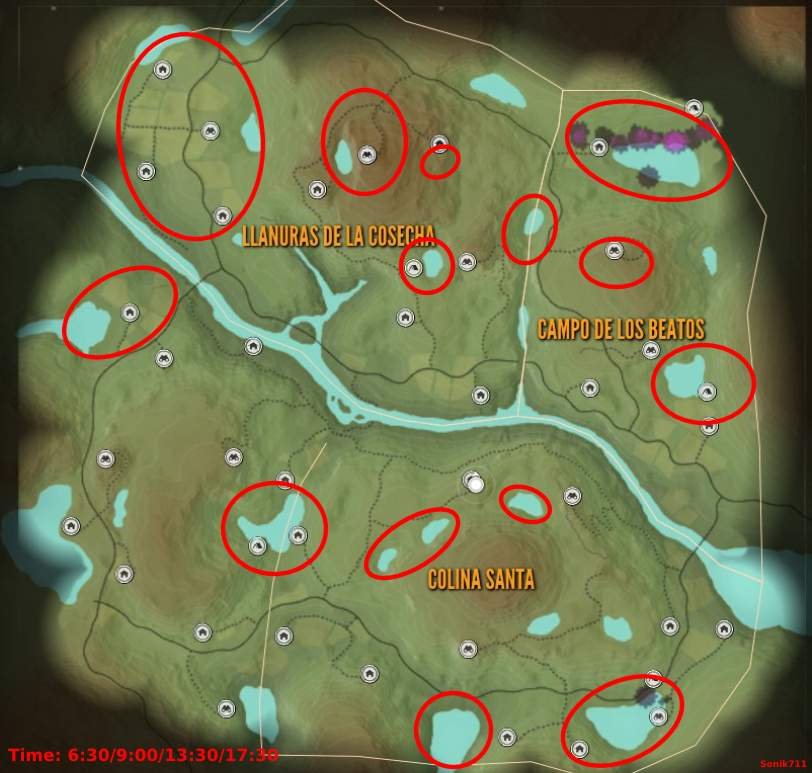 the hunter call of the wild map symbols