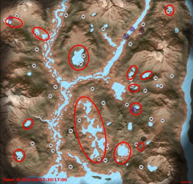 the hunter call of the wild parque fernando map