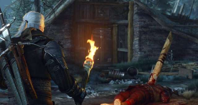 witcher 3 pc use crossbow