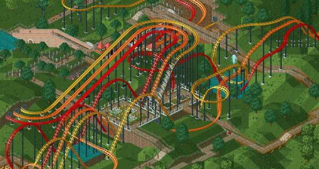 rollercoaster tycoon deluxe setup