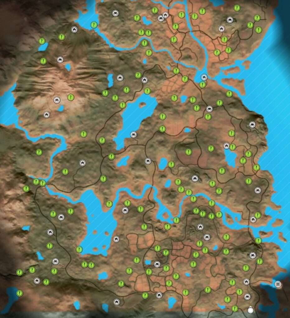 The Hunter Call of the Wild All Outpost Locations