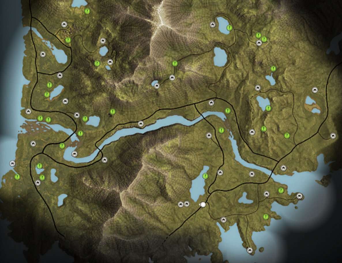 hunter call of the wild outpost maps