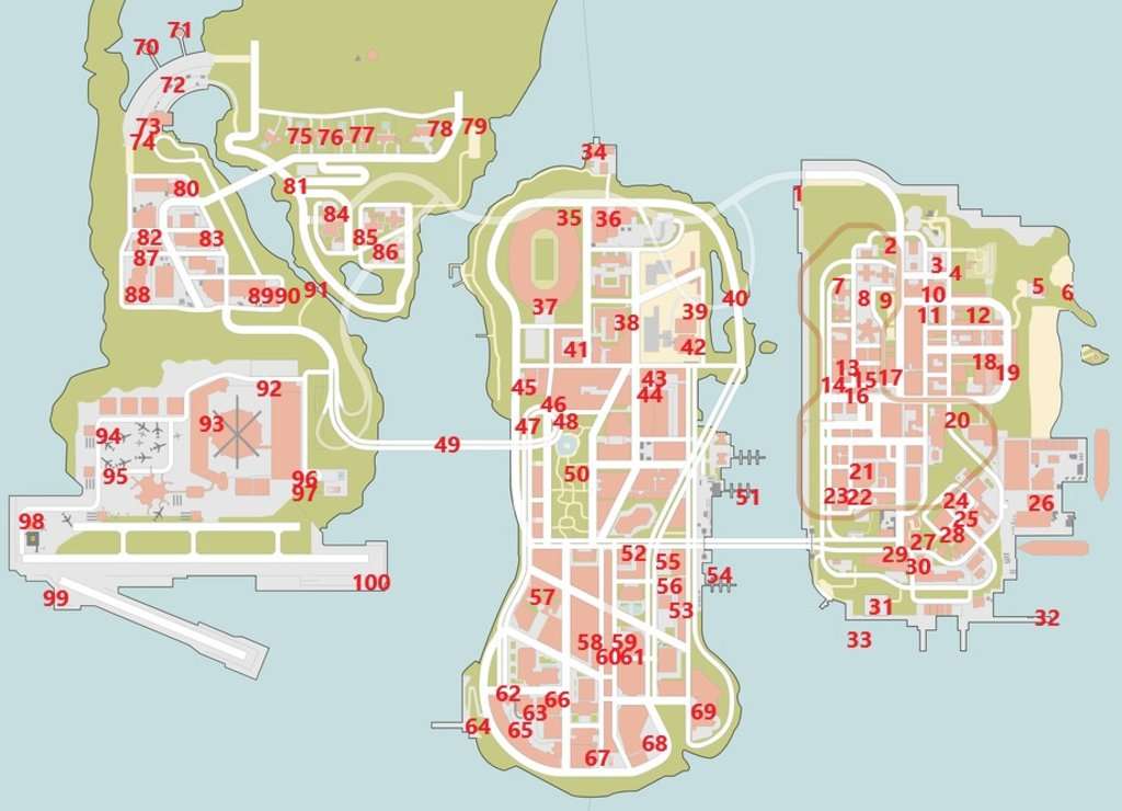 gta 3 map hidden packages