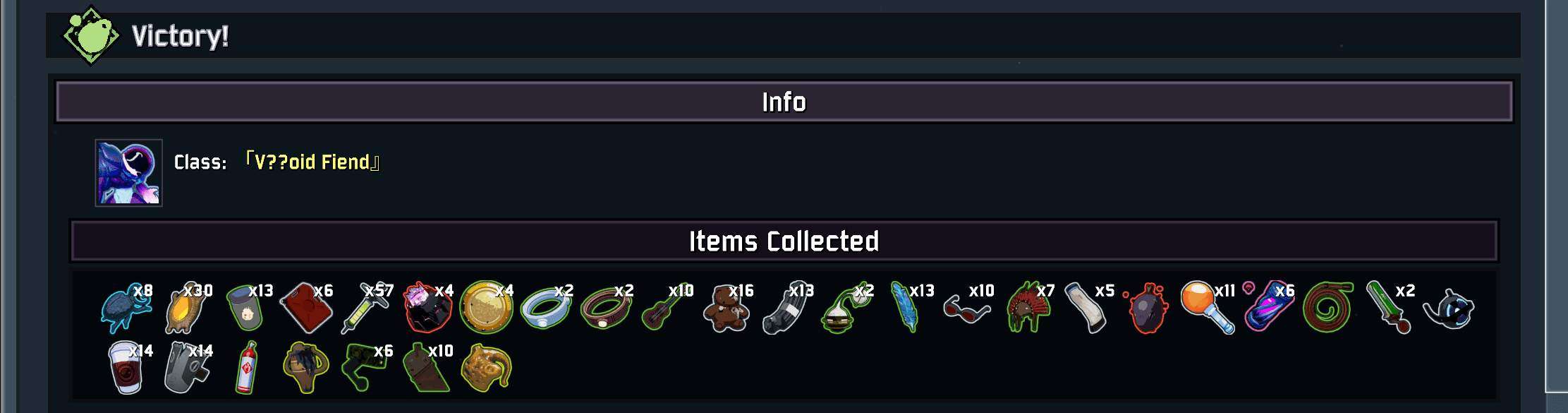 void fiend risk of rain 2 items