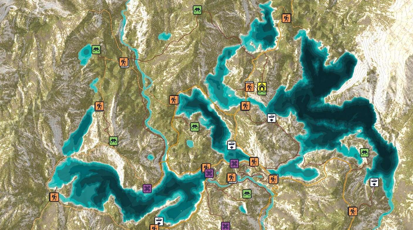 Call of the Wild: The Angler - Aguas Claras Map (All Points of Interest)
